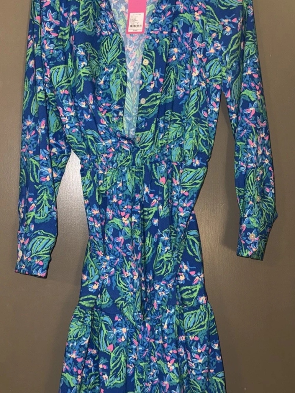 NWT Lilly Pulitzer Eilenne Dress - Serenade in the Shade Eclipse Blue Women’s 8